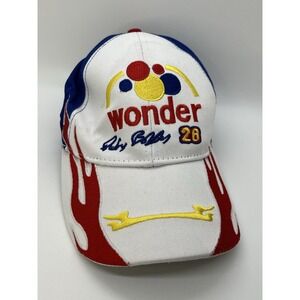 Ricky Bobby #26 Wonder Bread Talladega Nights Adjustable Hat Cap NASCAR White